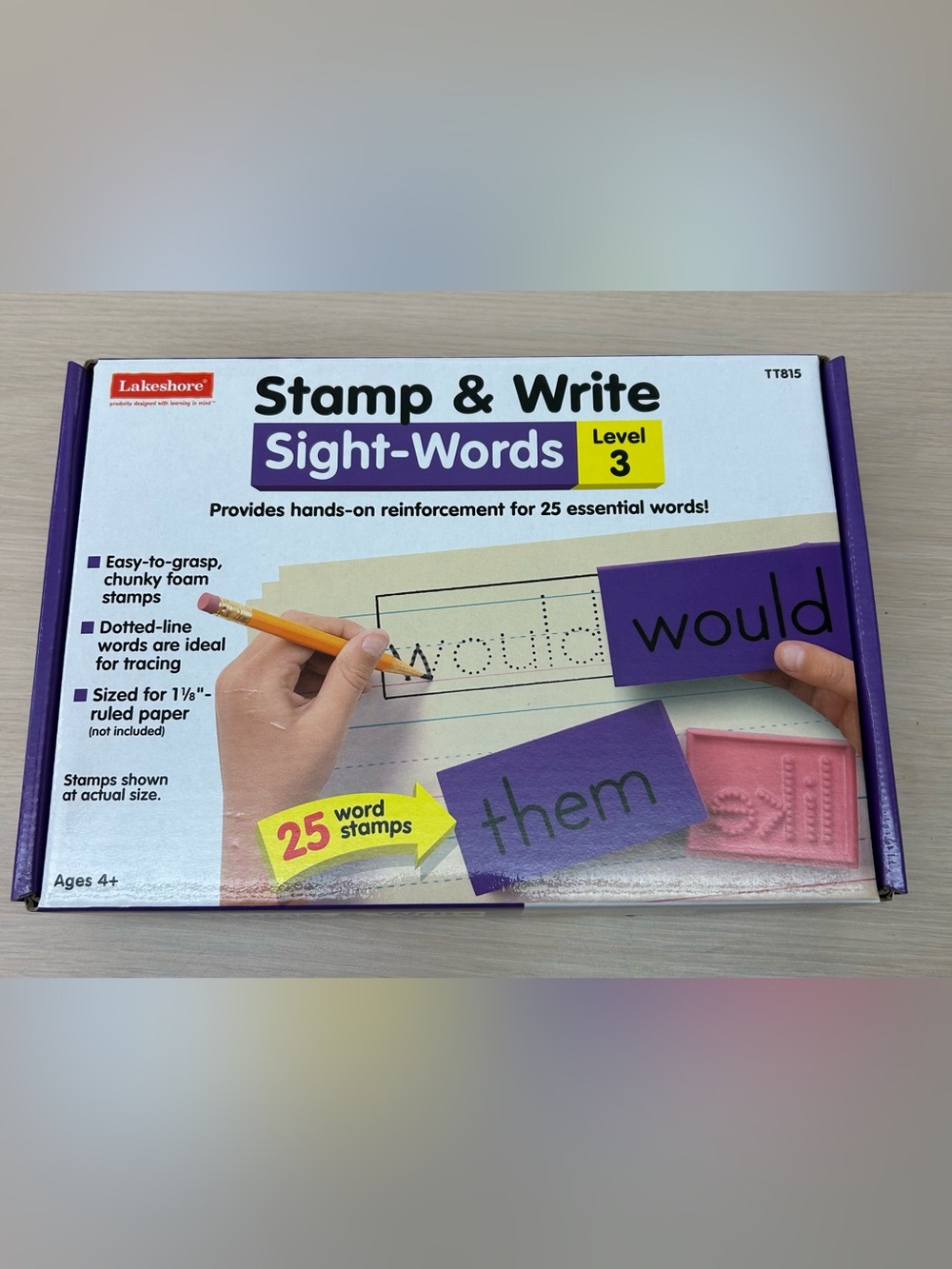 Lakeshore Stamp & Write Sight-Words Level 3